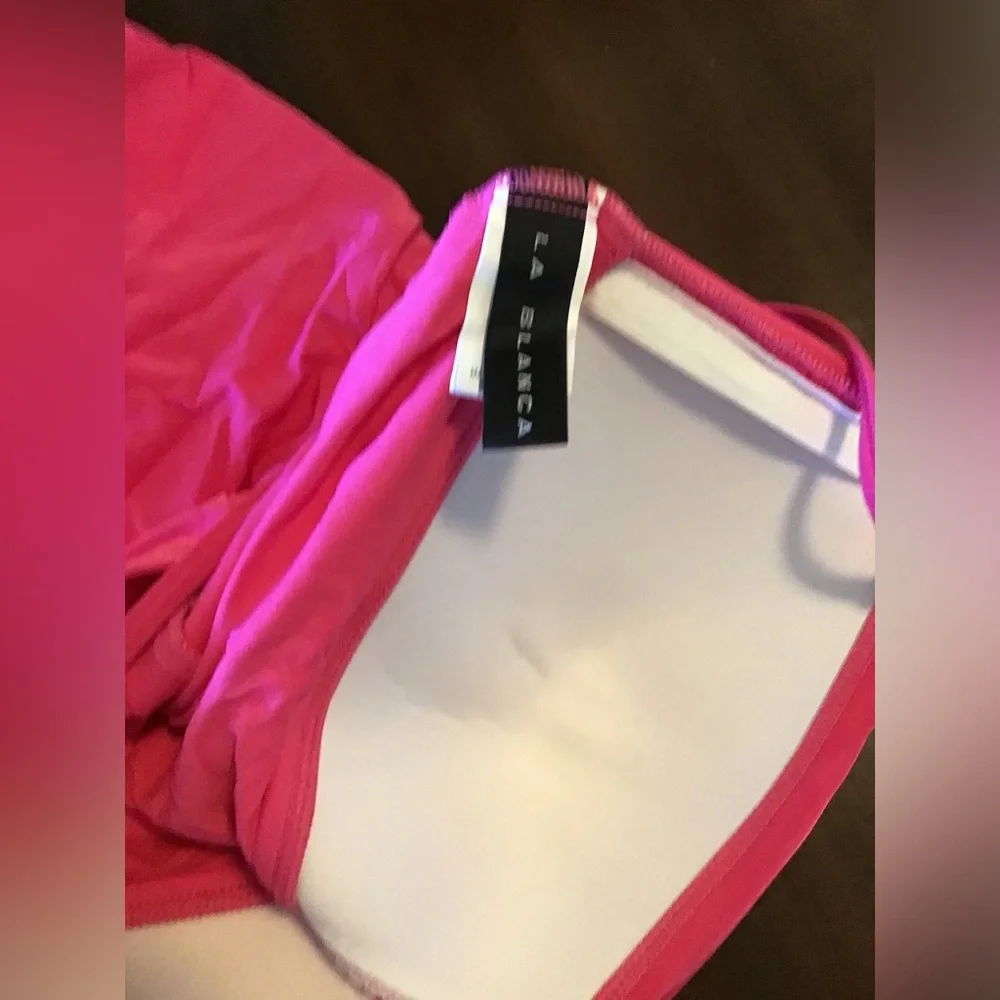 La Blanca, Hot Pink, One Piece, Swim Suit - Picture 6 of 7